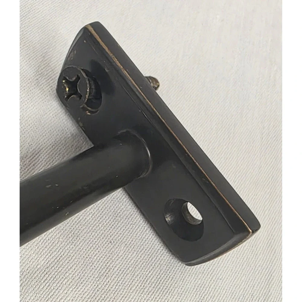 Oil Rubbed Bronze Curtain Tieback Holdback Round Knob Finial Wall Mount 5 Inch